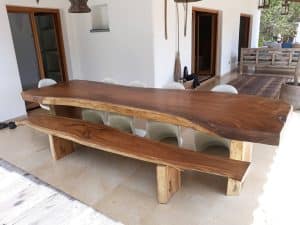 suar-wood-table-with-bench-aguas-Blancas-Ibiza