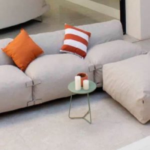 Outdoor modular poufs available in Ibiza
