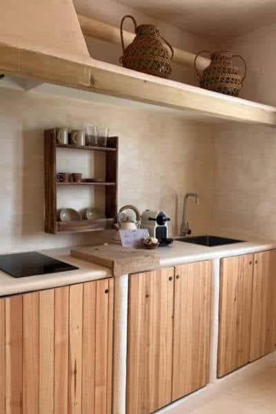 micro cement kitchens Ibiza