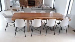 Suar wood dining table project