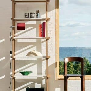 Estanterías de roble