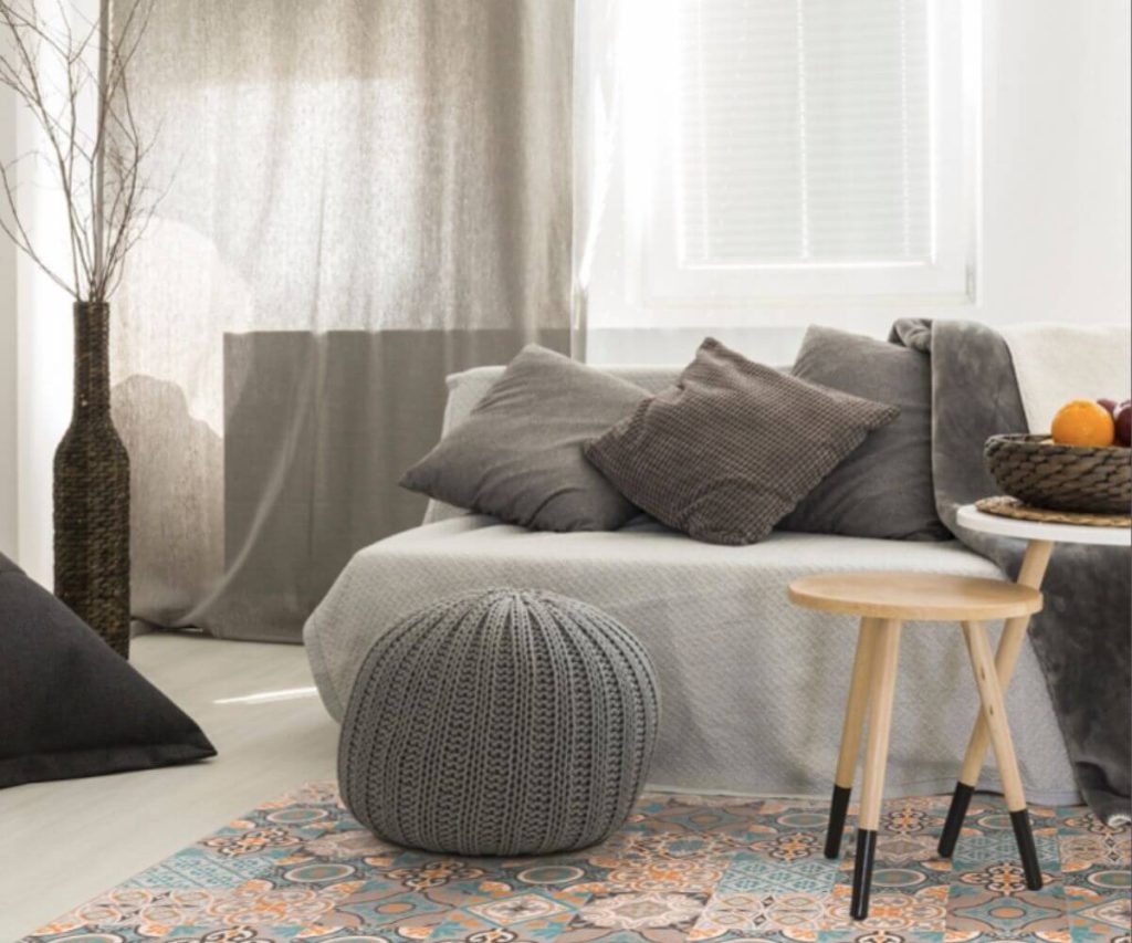 Alfombras de vinilo para interiores y exteriores