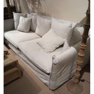 Sofá de lino toscano