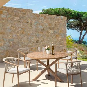 Kenya Weave Outdoor Dining Chair