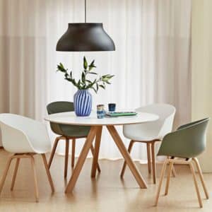 HAY AAC22 dusty green dining chair available in Ibiza Spain